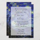 Hochzeit der Religion, van-Gogh-Sternennacht Einladung (Vorne/Hinten)