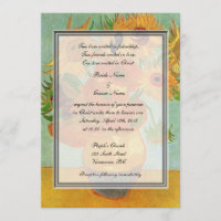 Hochzeit der Religion, van Gogh zwölf Sonnenblumen