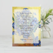 Hochzeit der Religionen. Vincent van Gogh Einladung (Stehend Vorderseite)