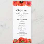 Hochzeit der Roten Popper Programm (Vorderseite)