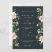 Hochzeit der Seestreitkräfte, Hochzeiten der blaue Einladung (Vorderseite)