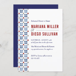 Hochzeit der spanischen Marine und des Roten Tils Einladung