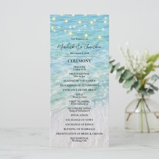 Hochzeit der Strandsaison (Stehend Vorderseite)