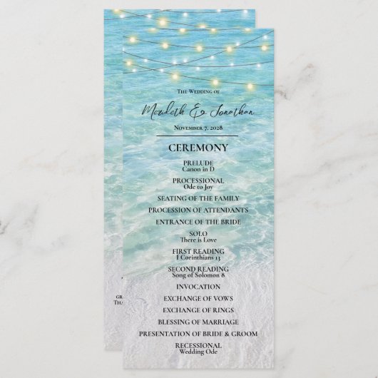 Hochzeit der Strandsaison (Vorne/Hinten)