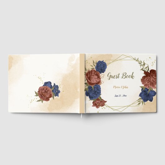 Hochzeit der Terracotta-Marina Gästebuch (Voll)