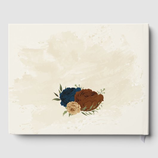 Hochzeit der Terrakotta marina Gästebuch (Rückseite)