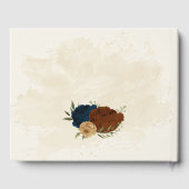 Hochzeit der Terrakotta marina Gästebuch (Rückseite)