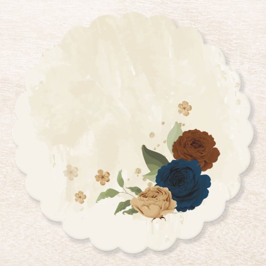 Hochzeit der Terrakotta marina Untersetzer (Vorderseite)