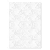 Hochzeit der tiefen Rote Rose | PLATZKARTEN Tischnummer (Rückseite)