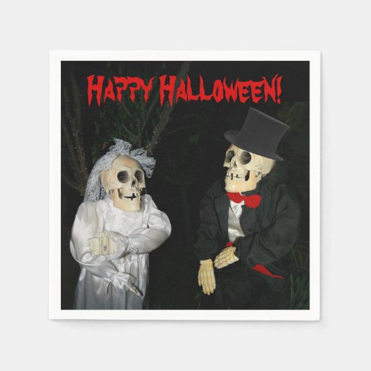 Hochzeit der Toten Serviette (Vorderseite)