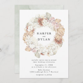 Hochzeit der tropischen Liebe Einladung