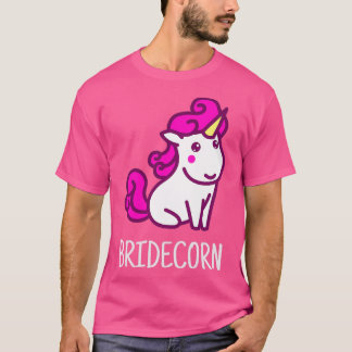 Hochzeit der Unicorn-Braut T-Shirt