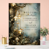 Hochzeit der verzauberten Wälder Acrylschild (Hochzeit)