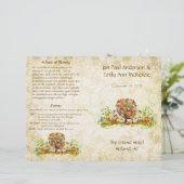 Hochzeit der verzauberten Waldseite (Stehend Vorderseite)