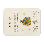 Hochzeit der verzauberten Waldseite Magnet (Horizontal)