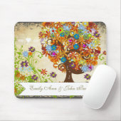 Hochzeit der verzauberten Waldseite Mousepad (Mit Mouse)