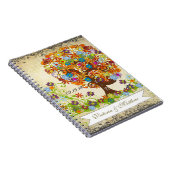 Hochzeit der verzauberten Waldseite Notizblock (Rechte Seite)