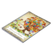 Hochzeit der verzauberten Waldseite Notizblock (Linke Seite)