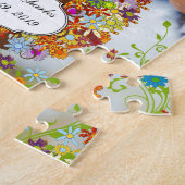 Hochzeit der verzauberten Waldseite Puzzle (Seite)
