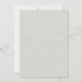 Hochzeit der Vintagen Engel Einladung (Rückseite)