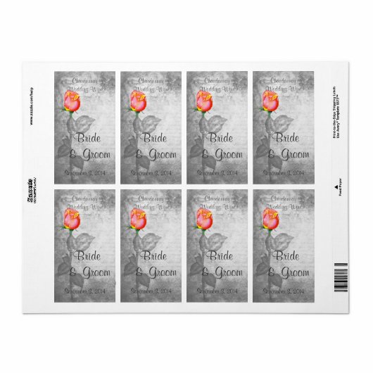 Hochzeit der Vintagen Rose (Vorne)