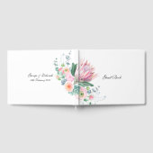 Hochzeit der Wasserfarbe Gästebuch (Voll)