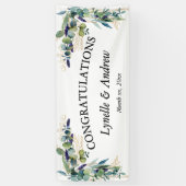 Hochzeit der Wasserfarben im Sommer Banner (Vertikal)