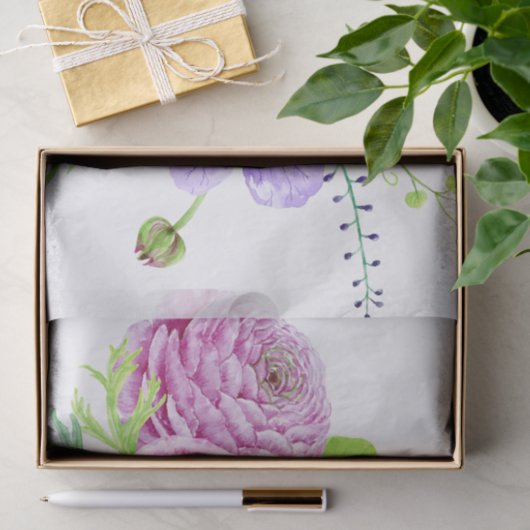 Hochzeit der Wasserfarben Seidenpapier (Geschenk)