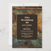 Hochzeit der Wasserfarbkarte Einladung (Vorderseite)