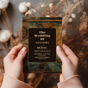 Hochzeit der Wasserfarbkarte Einladung