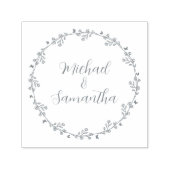 Hochzeit der Wildblume Blush and Sage Permastempel (Design)