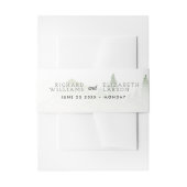 Hochzeit der Wildblume Einladungsbanderole (Vorderseite Beispiel)