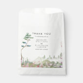 Hochzeit der Wildblume Geschenktütchen (Vorderseite)