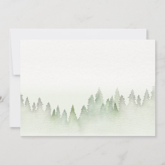 Hochzeit der Wildblume Save The Date (Rückseite)