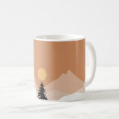 Hochzeit der Wüste Terracotta Kaffeetasse (VorderseiteRechts)