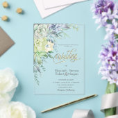 Hochzeit der Wüstenwüste Acryleinladungen (In Situ (Hochzeit))