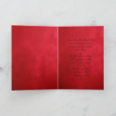 Hochzeit des doppelten Glücks Einladung (Innenseite)