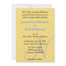 Hochzeit des Gelbblauen Gelbblauen