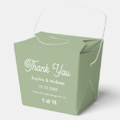 Hochzeit des Grünbräunens Geschenkschachtel (Vorderseite)