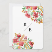 Hochzeit des hellrosa, gelben Fotos Save The Date (Rückseite)