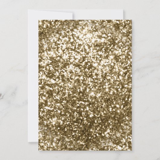 Hochzeit des Indischen Bogens von Navy Blue Gold Einladung (Rückseite)