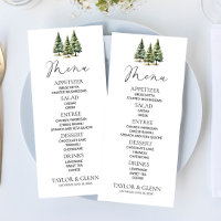 Hochzeit des Minimalistischen Winterschneewaldes