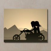 Hochzeit des Motorrades Einladung