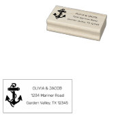 Hochzeit des Nautic Anchor-Sees Gummistempel (Stempel)