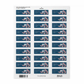 Hochzeit des Navy Blue & Pink Cherry Blossom Sprin (Vorne)