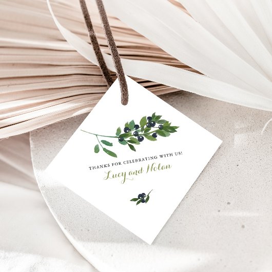 Hochzeit des Olive Geschenkanhänger