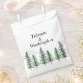 Hochzeit des Pinienwaldes Geschenktütchen (Ausgeschnitten)