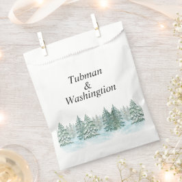 Hochzeit des Pinienwaldes Geschenktütchen