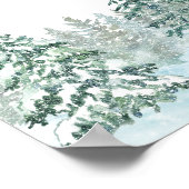 Hochzeit des Pinienwaldes Poster (Ecke)