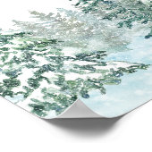 Hochzeit des Pinienwaldes Poster (Ecke)